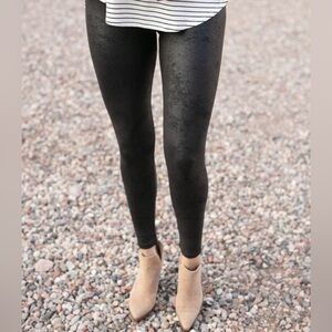 Grace & Lace Faux Leather Leggings Size M NWOT